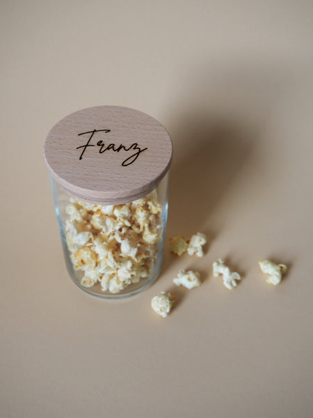 Personalisierbares Namens-Vorratsglas