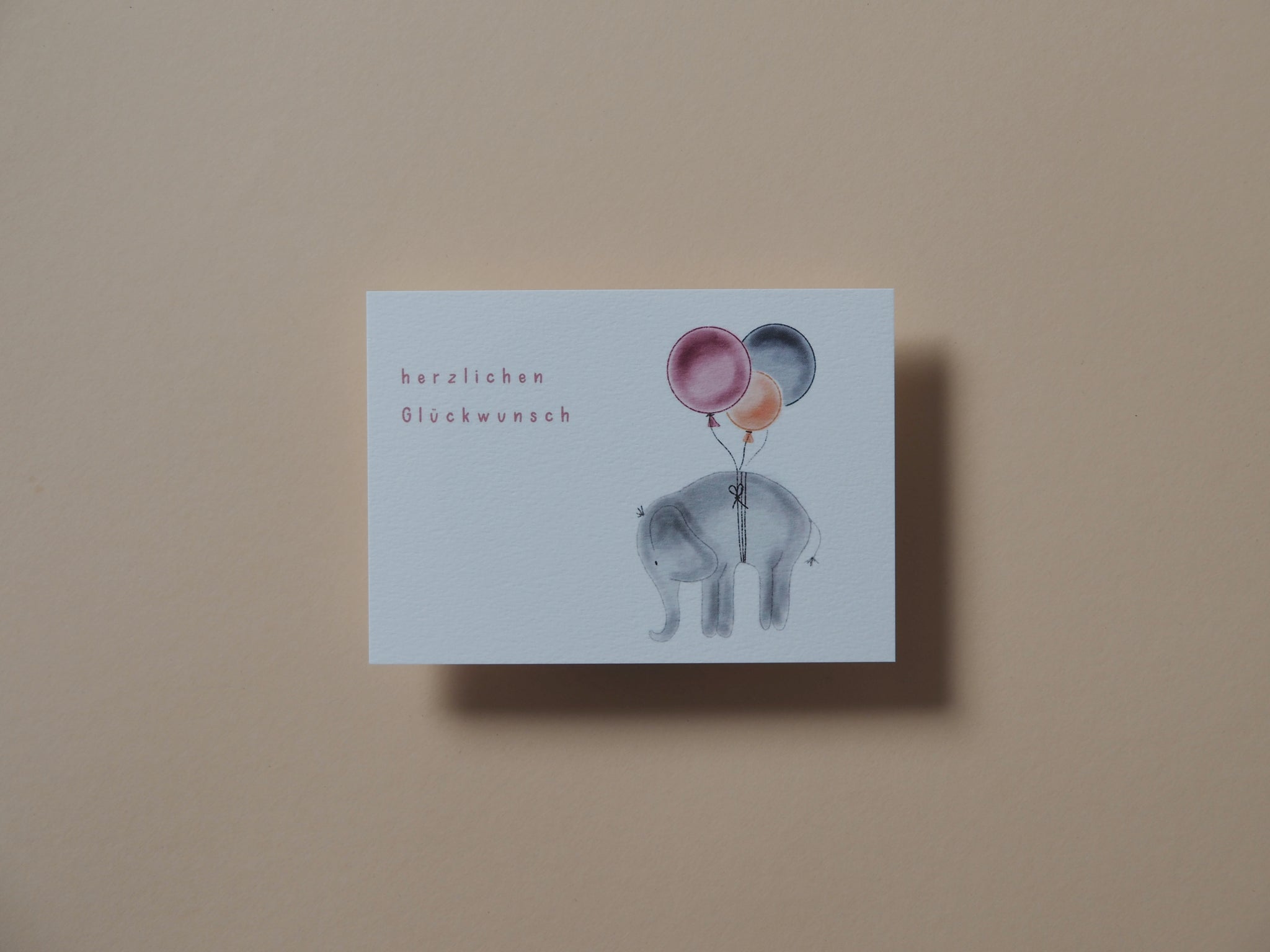 Karte "Flying Elephant"