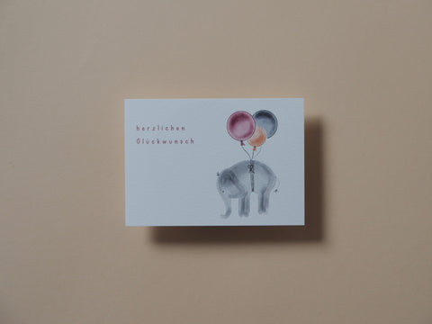 Karte "Flying Elephant"