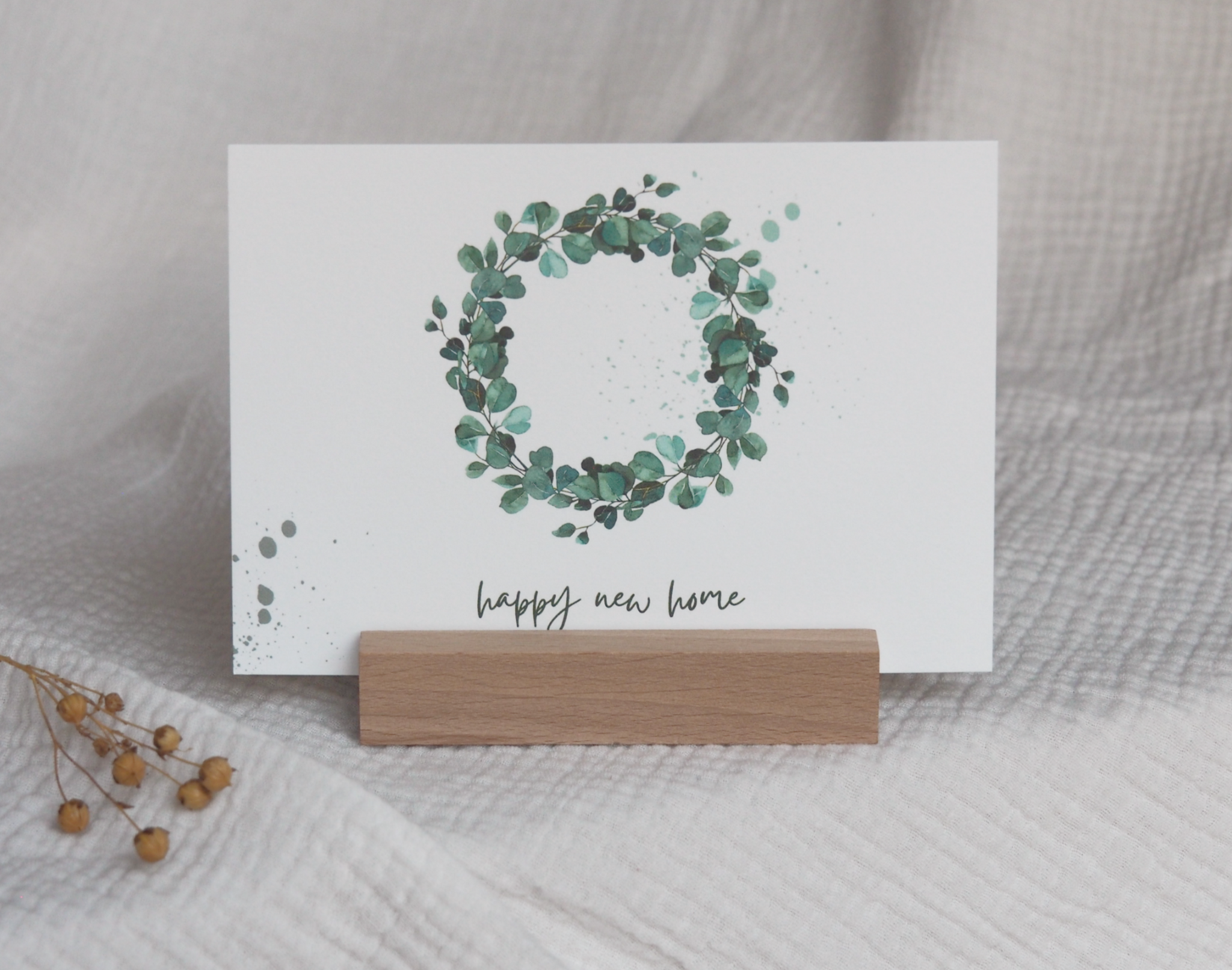 Karte "Happy new Home"