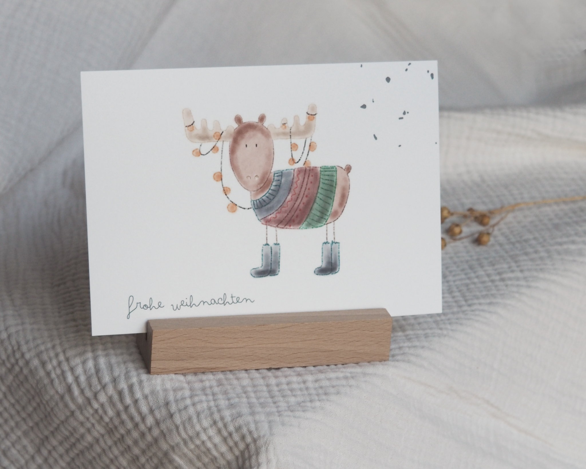Karte "Elchschmuck"