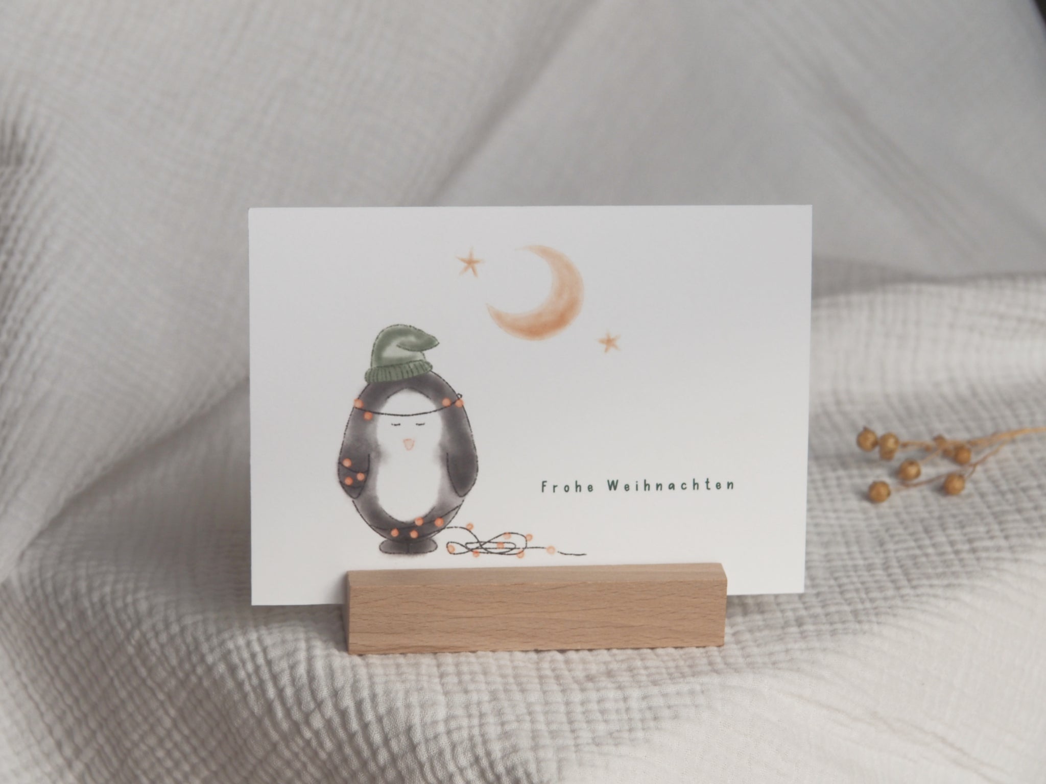 Karte "Christmas Pingu"