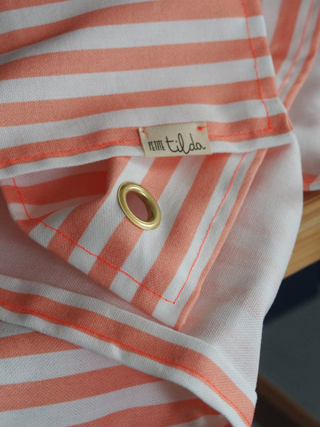 Geschirrtuch Apricot/Neon