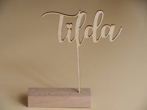Cake Topper "Wunschname"