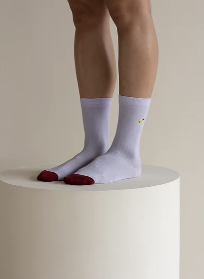 Socken "hazel lilac" Größe 39-41