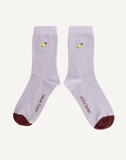 Socken "Hazel lila" Größe 35-38