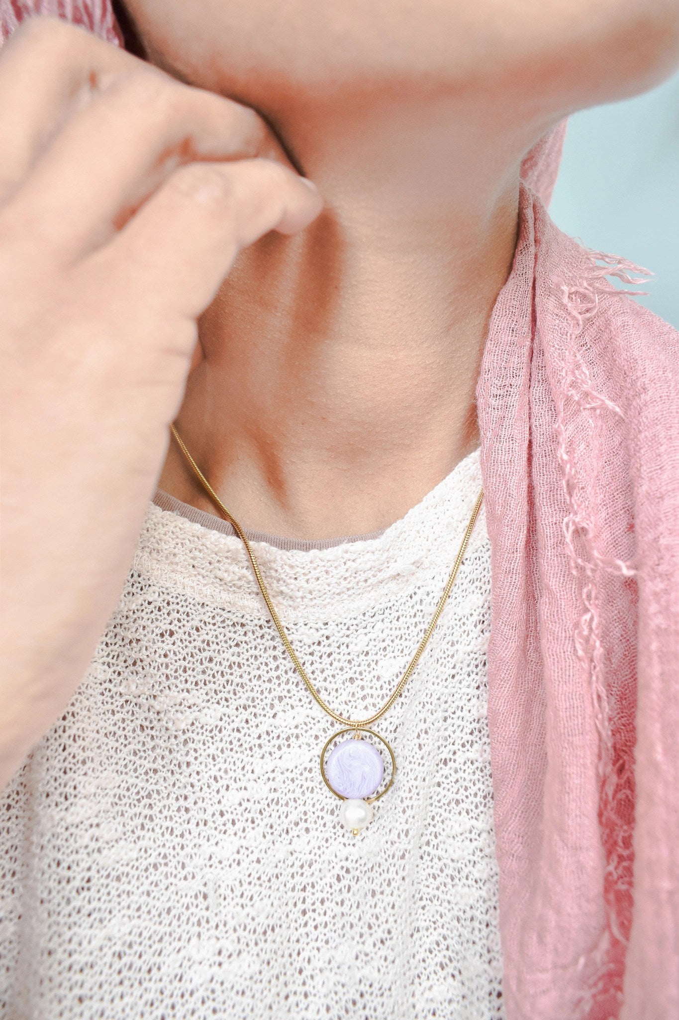 Halskette "Lilac"
