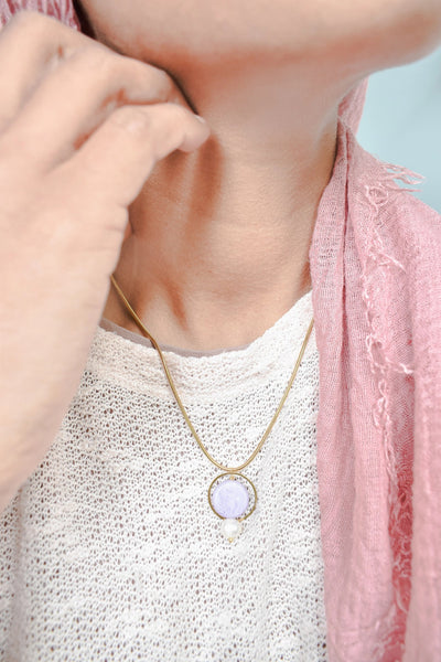 Halskette "Lilac"